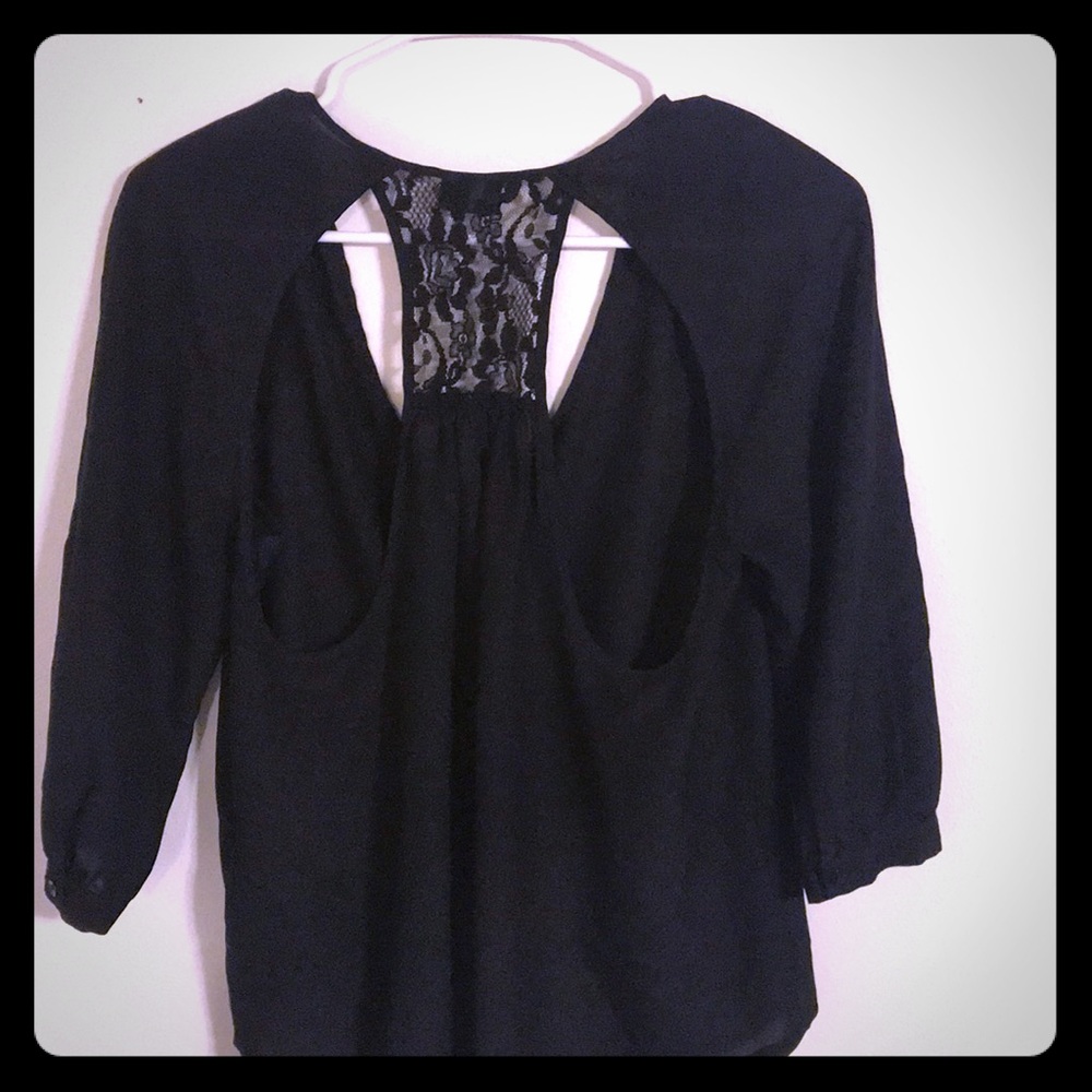 Sexy Black Top from Urban Outfitters